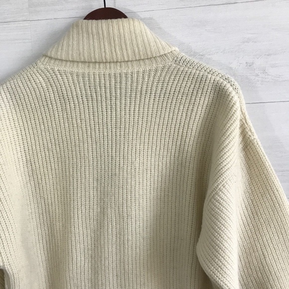 Vintage Lord Jeff Virgin Wool Grandpa Cardigan - Picture 6 of 6